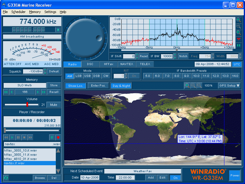 G33EM Classical Mode User Interface