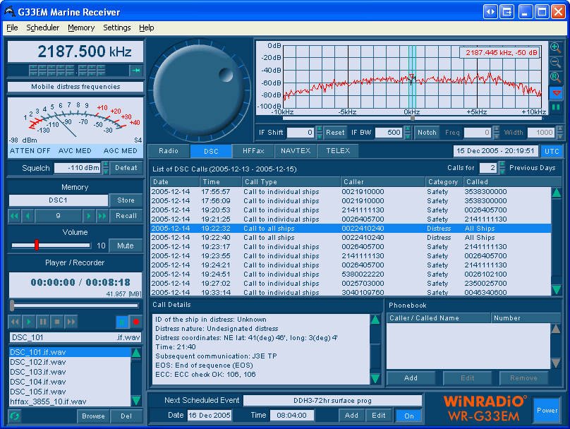 G33EM Classical Mode User Interface